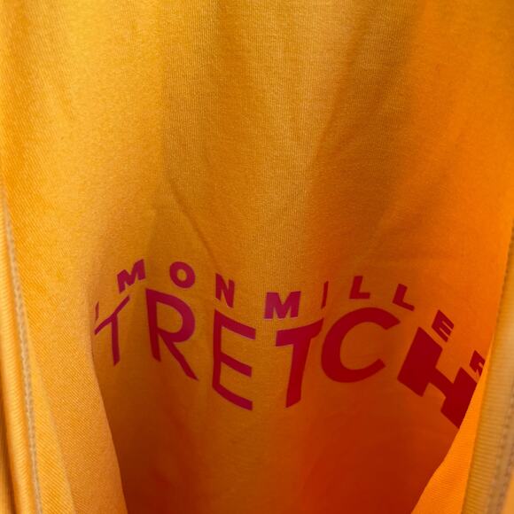 Simon Miller Keao Bodysuit Sleeveless Racerback Criss Cross Top Yellow M/L NWT - Picture 10 of 12